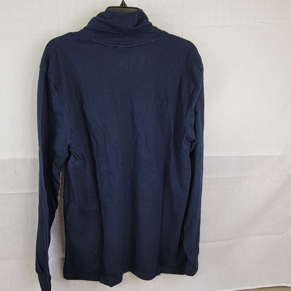 UC Berkeley - Women's Turtleneck Long Sleeve (Navy) With Cal Logo - Collegiate - Picture 3 of 3